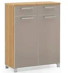 Voss M&ouml;bel Schuhschrank Santina Glas