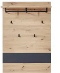 Innostyle Garderobenpaneel Memphis Holzoptik Braun Eiche