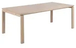 DAHEIM Esstisch Linley 200 x 100 cm Holz Braun Eiche