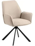 2er-Set Actona Stuhl Glenda Stoff Beige