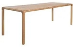 Zuiver Esstisch Storm 220 x 90 cm Holz Braun Esche