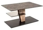 Vierhaus Couchtisch 5732-KNE-WEIX Keramik Nero