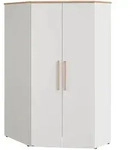Paidi Eck-Kleiderschrank Oscar 102 x 206 cm Dekor Wei&szlig;