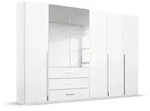 rauch ORANGE Kleiderschrank Montclar 301 x 223 cm Dekor Wei&szlig; / Matt