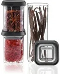 GEFU Vorratsdose Pantry mini 3tlg. Glas Transparent Klar