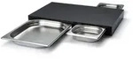 Continenta Schneidebrett Duracore 50 cm Kunststoff Schwarz