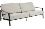 Brafab Lounge-Sofa Lyra Edelstahl Grau Hellgrau
