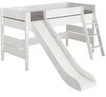 Paidi Spielbett Tiago 90 x 200 cm Dekor Wei&szlig;
