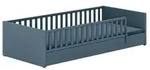 Paidi Bett Little Flo 90 x 200 cm Dekor Mattblau