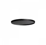 blomus Tablett Peasy &Oslash; 30 cm Edelstahl Schwarz S (Small)