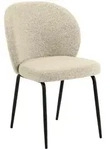 2er-Set Actona Stuhl Patricia Stoff Cream