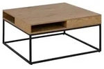 Actona Couchtisch Willford Holzoptik Braun Wildeiche