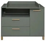 M&auml;usbacher Wickelkommode Ole Dekor Pine Green