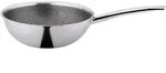 Spring Pfanne Cut Resist Pure &Oslash; 28 cm Edelstahl Silber