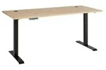 Innostyle Schreibtisch elektrisch Memphis Holzoptik Eiche Artisan