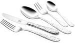 Justinus Besteck Invictus 30tlg. Edelstahl Silber