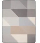 Biederlack Kuscheldecke Great Stone 150 x 200 cm Mischgewebe Grau