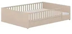 Paidi Bett Little Flo 140 x 200 cm Dekor Cashmere-Beige