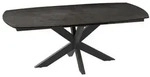 Akante Esstisch mit Auszug Phoenix 200/260 x 100 cm Keramik Rostbraun 200
