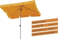 Schneider Schirme Balkonschirm Orange Locarno 120 x 180 cm