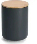 Vorratsdose 1500 ml Keramik Grau Anthrazit M (Medium)