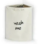 W&auml;schesammler Wash Me 34 x 56 cm Beige Creme