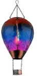 Globo LED-Solarleuchte Metall Schwarz