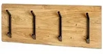 Wandgarderobe Rivera Holz Braun Akazie