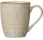 6er-Set Ritzenhoff & Breker Kaffeebecher Omara 400 ml Steingut Beige