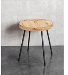 Haku Beistelltisch Perugia Holzoptik Braun Eiche