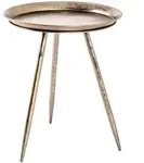Haku Beistelltisch San Severo Metall Braun Bronze