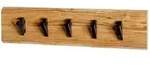 Wandgarderobe Rivera Holz Braun Akazie