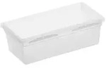 Rotho Aufbewahrungsbox Basic 8 x 15 cm Kunststoff Transparent XS (Extra Small)