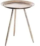 Haku Beistelltisch San Severo Metall Braun Bronze