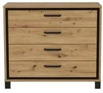 FORTE Kommode Farida Holz Braun Eiche