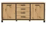 FORTE Sideboard Farida Braun Eiche