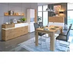 W&oacute;jcik Highboard Luci Dekor Wei&szlig;