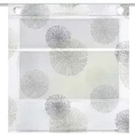 Schmidt Rollo Kreise 80 x 130 cm Polyester Grau Stein