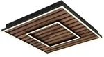 Globo LED-Deckenleuchte Woody Alu, Eisen, Stahl & Metall 45 x cm
