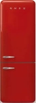 smeg K&uuml;hl-Gefrierkombination Rot FAB38RRD6