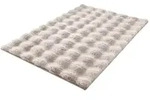Kleine Wolke Badteppich Cloud 70 x 120 cm Polyester Seide