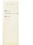 smeg K&uuml;hl-Gefrierkombination FAB30RCR6 Metall Beige Creme