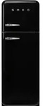 smeg K&uuml;hl-Gefrierkombination FAB30RBL6 Metall Schwarz