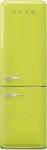 smeg K&uuml;hl-Gefrierkombination Limettengr&uuml;n FAB32RLI6