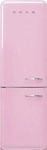 smeg K&uuml;hl-Gefrierkombination Cadillac Pink FAB32LPK6