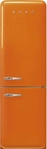 smeg K&uuml;hl-Gefrierkombination Orange FAB32ROR6