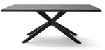 Musterring Esstisch Tiama 220 x 100 cm Holz Eiche Schwarz