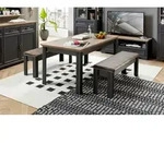 Innostyle Esstisch mit Auszug Jasmin 160/ 220 x 90 cm Holzoptik Artisan-Eiche...
