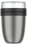 Mepal Lunchpot Thermo Ellipse 2tlg. Edelstahl Schwarz