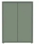 FORTE Schuhschrank Alice Springs Dekor Salbei